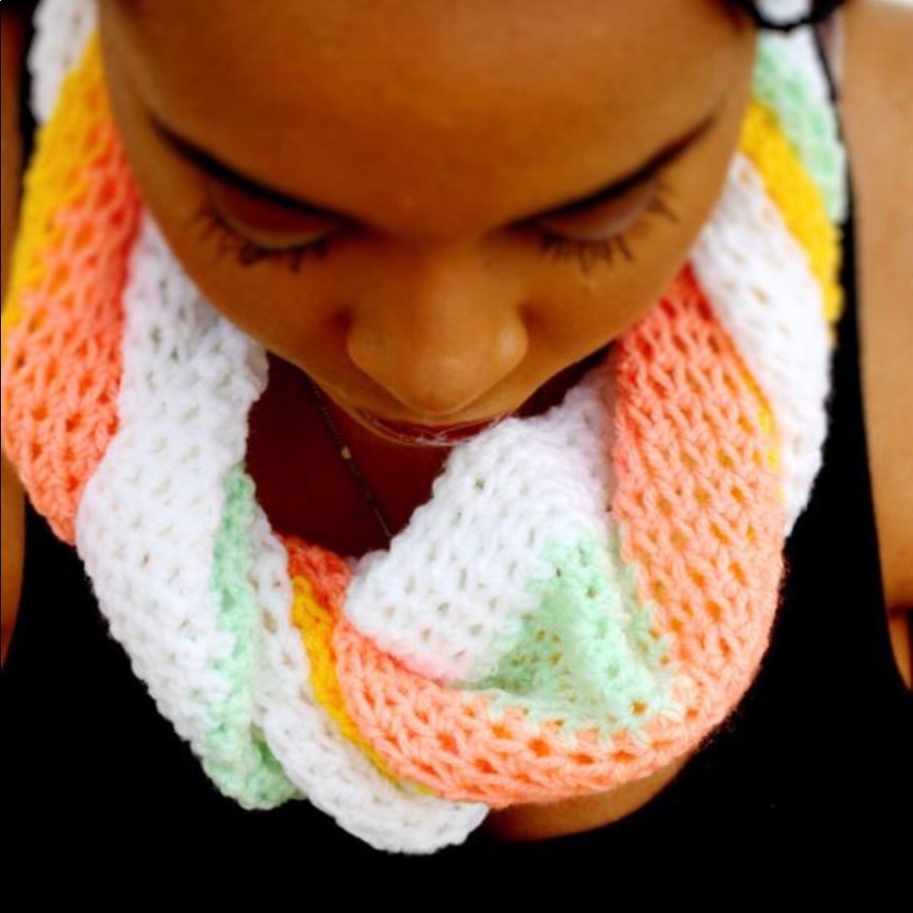 Crochet Cowl Neck - Picture 2 of 3